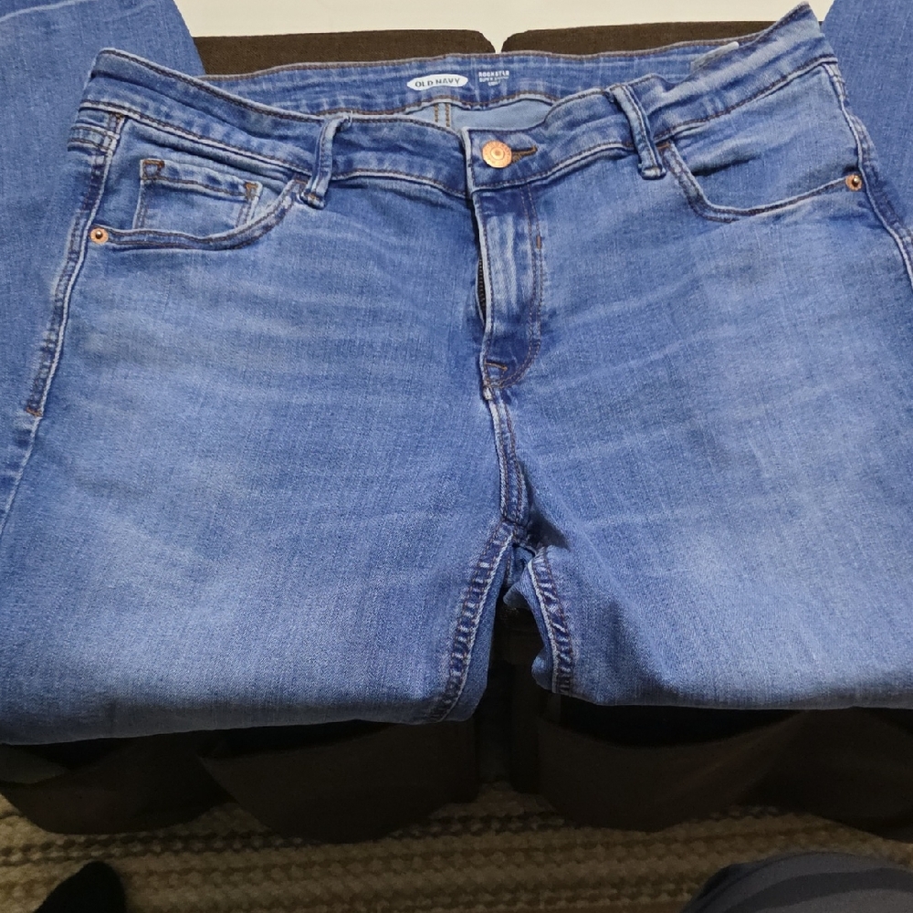 Old Navy Women's Medium Blue Skinny Jeans